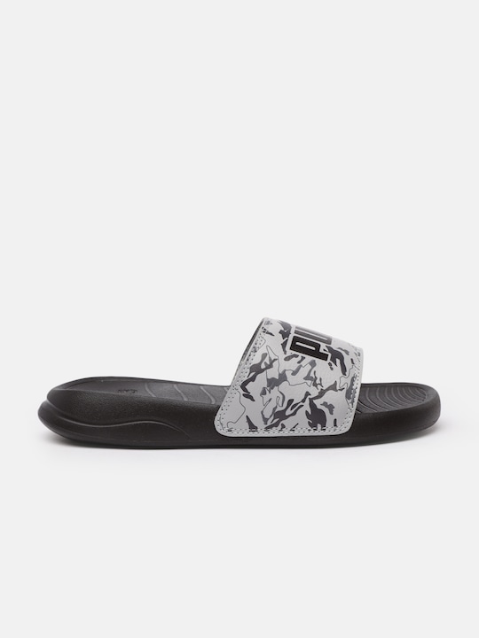 Puma Unisex Brand Logo Printed Sliders - View 4